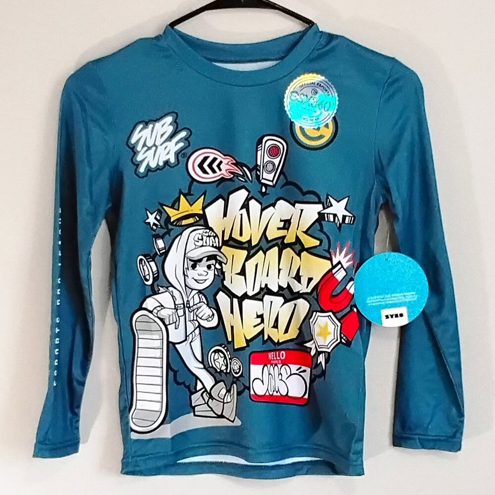 Youth ESX 360 ESports Gaming Gear Sub Surf Jersey/Shirt Size Medium (8) BNWT!!